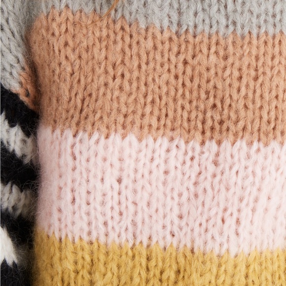 Madewell x Maiami Striped Big Sweater - Picture 4 of 7